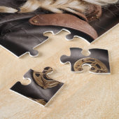 Steampunk geïnspireerde grafische puzzel (Zijkant)