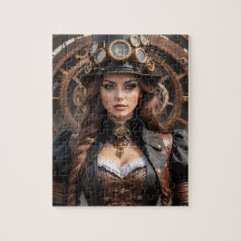 Steampunk Geïnspireerde Grafische puzzel