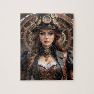 Steampunk Geïnspireerde Grafische puzzel Legpuzzel