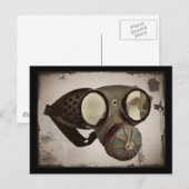 Steampunk Geïnspireerde oggles Briefkaart (Voorkant / Achterkant)