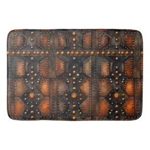 Steampunk geklonken metalen badmat