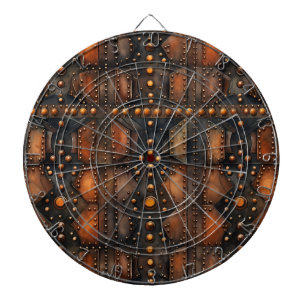 Steampunk geklonken metalen dartboard dartbord