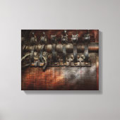 Steampunk - Gemotoriseerd Canvas Afdruk (Voorkant)