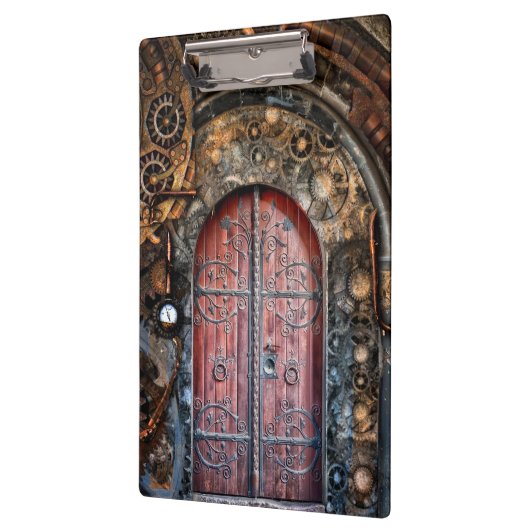 Steampunk gepersonaliseerd klembord (Links)