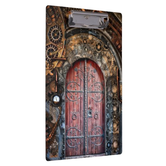 Steampunk gepersonaliseerd klembord (Rechts)