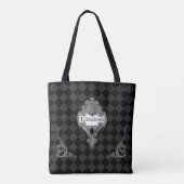 Steampunk Gepersonaliseerd Tote Bag (Achterkant)