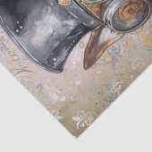 Steampunk German Shepherd Dog Tissuepapier (Detail)