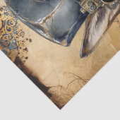 Steampunk German Shepherd Dog Tissuepapier (Detail)