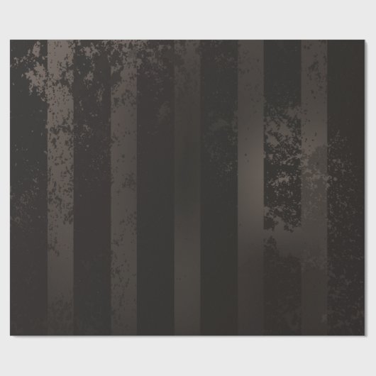 Steampunk gestreepte bruine achtergrond cadeaupapier (Vlak)