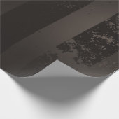 Steampunk gestreepte bruine achtergrond cadeaupapier (Hoek)