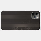 Steampunk gestreepte bruine achtergrond Case-Mate iPhone case (Achterkant (horizontaal))