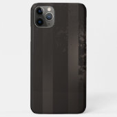 Steampunk gestreepte bruine achtergrond Case-Mate iPhone case (Achterkant)