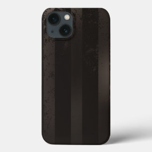 Steampunk gestreepte bruine achtergrond Case-Mate iPhone case