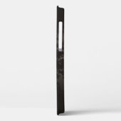 Steampunk gestreepte bruine achtergrond Case-Mate iPhone case (Achterkant / Links)