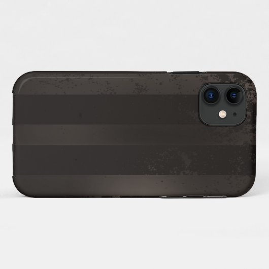 Steampunk gestreepte bruine achtergrond Case-Mate iPhone case (Achterkant (horizontaal))