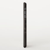 Steampunk gestreepte bruine achtergrond iPhone hoesje (Linkerkant)