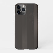 Steampunk gestreepte bruine achtergrond iPhone hoesje (Achterkant)