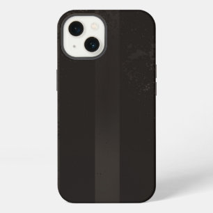 Steampunk gestreepte bruine achtergrond iPhone 13 hoesje