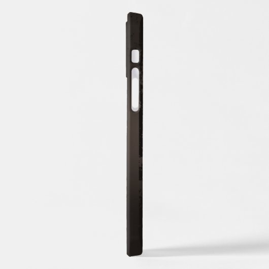 Steampunk gestreepte bruine achtergrond iPhone hoesje (Linkerkant)