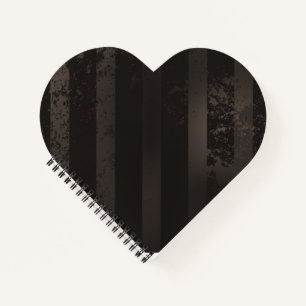 Steampunk gestreepte bruine achtergrond notitieboek