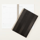 Steampunk gestreepte bruine achtergrond planner (Display)
