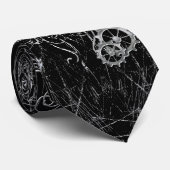 Steampunk, geweldig hart stropdas (Opgerold)