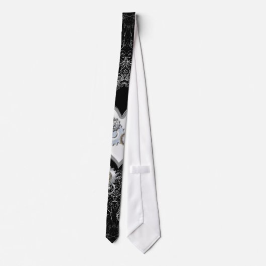 Steampunk, geweldig hart stropdas (Achterkant)