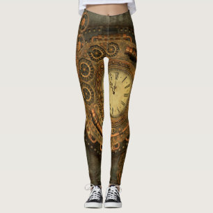 Steampunk, geweldig klokwerk leggings