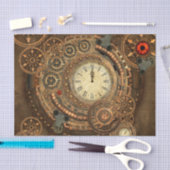 Steampunk, geweldig klokwerk tissuepapier (Craft)