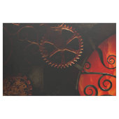 Steampunk, geweldige steampunk dame in de nacht stof (Fat Quarter)