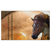 Steampunk, geweldige steampunk-paard stof (Fat Quarter)