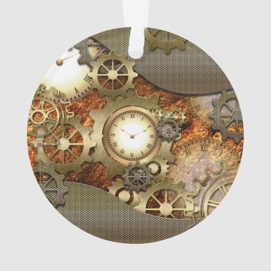 Steampunk, geweldige steampunkontwerp ornament (achterkant)