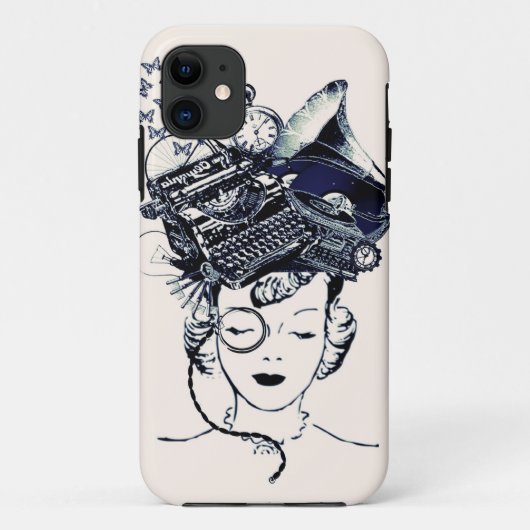 Steampunk Girl Case-Mate iPhone Case (Achterkant)