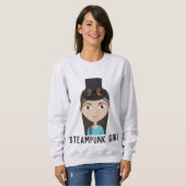 STEAMPUNK GIRL T-Shirts (Voorkant volledig)