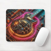 Steampunk Gitaar Muismat (Met muis)