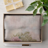 Steampunk Glam | Roze en Goud Roos Rustieke Bloeme Tissuepapier (Geschenk)