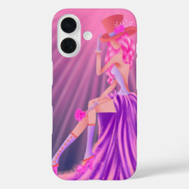 Steampunk Glamour iPhone 16 Hoesje – Stardust & Go