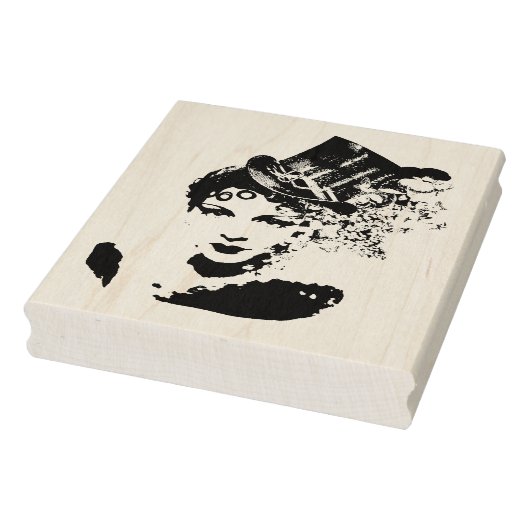 Steampunk Glamour Lady Rubberstempel (Stempel)