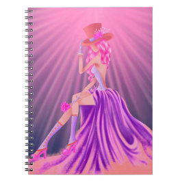 Steampunk Glamour Prom Queen Notitieboek