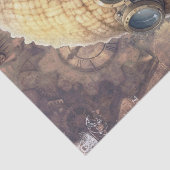 Steampunk Gnome Tissuepapier (Detail)