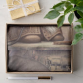 Steampunk Gnome Tissuepapier (Geschenk)
