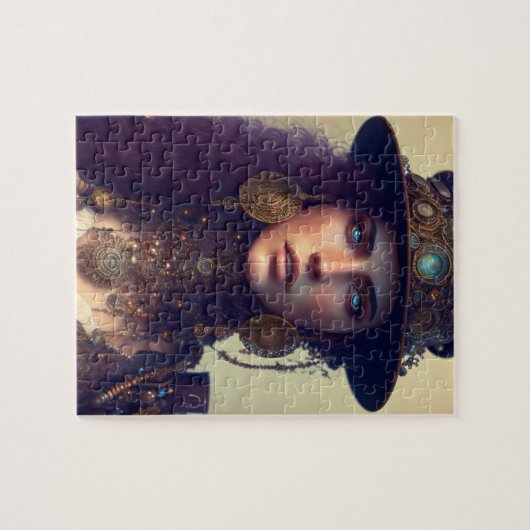 Steampunk Goddess Legpuzzel (Horizontaal)