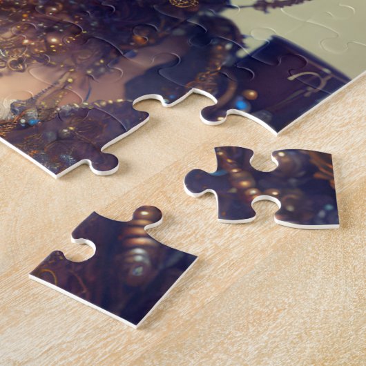Steampunk Goddess Legpuzzel (Zijkant)