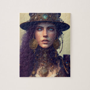 Steampunk Goddess Legpuzzel