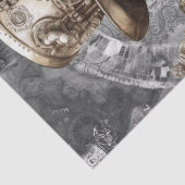 Steampunk Gorilla Tissuepapier (Detail)