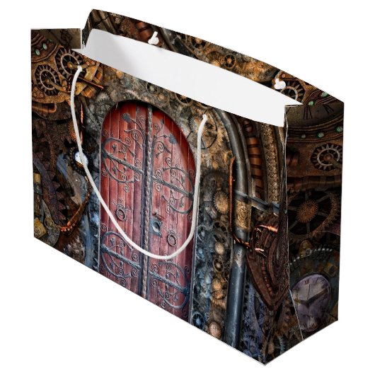 Steampunk Gothic-deur Groot Cadeauzakje (Achterkant Gekanteld)