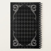 Steampunk Gothic gepersonaliseerd Planner (Achterkant)