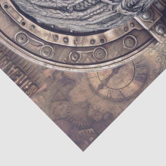 Steampunk Gothic Gnome Tissuepapier (Detail)