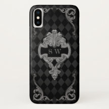 Steampunk Gothic Monogrammed