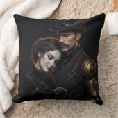 Steampunk Gothic Paar Kissen Kussen (Deken)